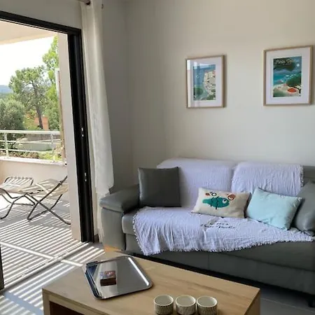 T2 Classe 5* Piscine Domaine D'arca Porto-vecchio Apartmán *